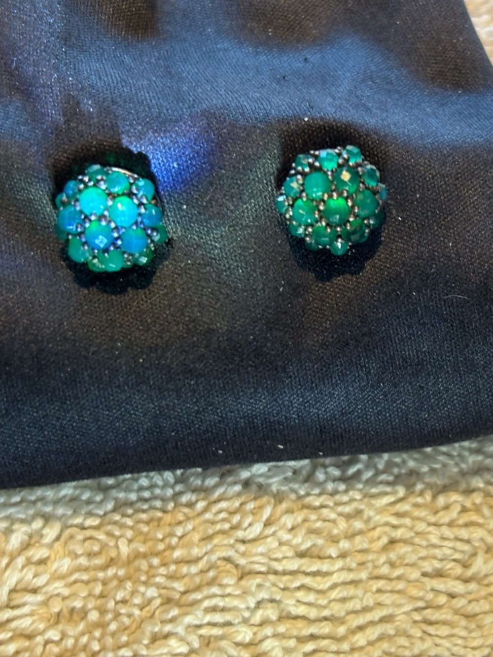 Semiprecious David Yurman Cluster Stud Earrings - Women Jewelry